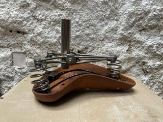 Sillín de piel para bicicleta