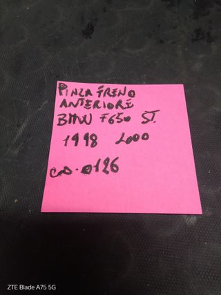 Pinza Freno BMW F 650 ST 98-00