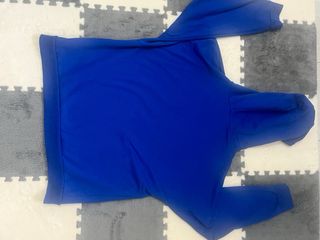 Sudadera Nike Azul Logo Bordado Vintage