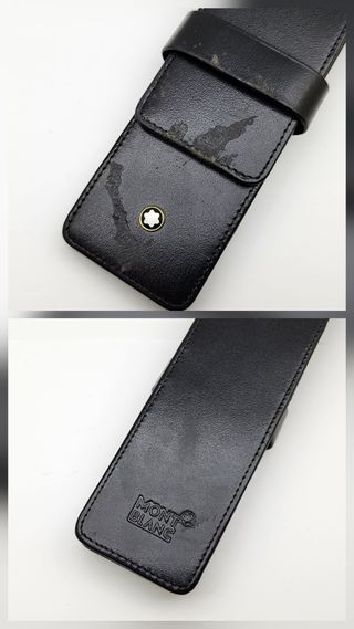 Lote Montblanc Pluma 146 + Bolígrafo 164 + Estuche