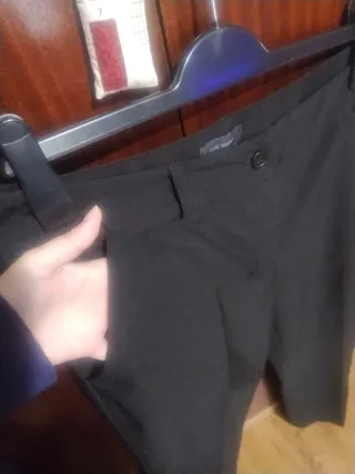 Pantalones de traje negros