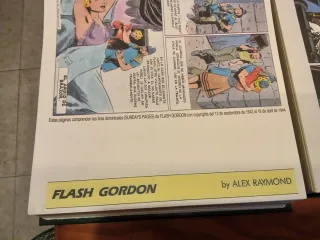 Tomos del 1 al 4 de flash Gordon