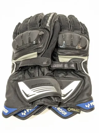 Guantes moto BMW 2 en 1 Negro/Gris