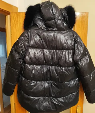 Chaqueta Invierno Mujer Negra marca piu ana