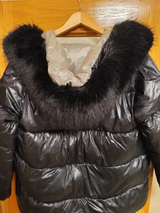 Chaqueta Invierno Mujer Negra marca piu ana