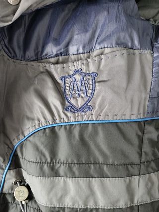 Abrigo Massimo Dutti Talla L Gris