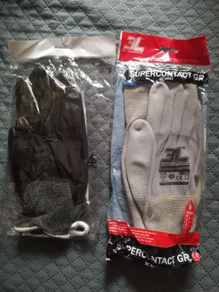 Guantes de trabajo talla grande nuevos