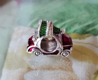 Charm Pandora Coche Árbol Navidad