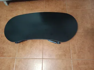 Mesa de manicura plegable negra