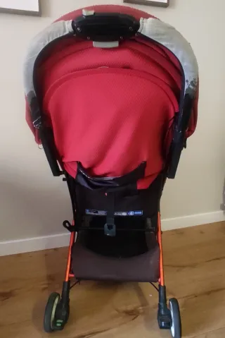 Carrito Jane Rocket, saco, bolso y plástico lluvia