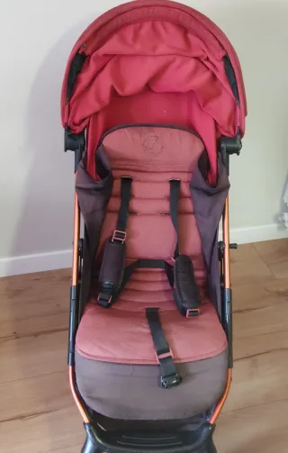 Carrito Jane Rocket, saco, bolso y plástico lluvia