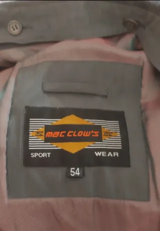 Chaqueta de abrigo verde para hombre