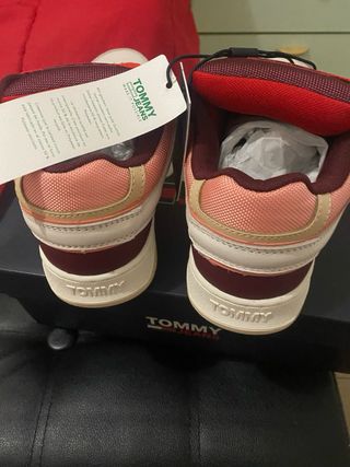 Tommy Hilfiger Sneakers Beige/Rosso