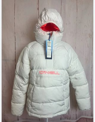 Chaqueta O'Neill Puffer Esquí Blanca
