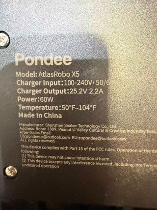 Robot Limpiafondos Pondee AtlasRobo X5