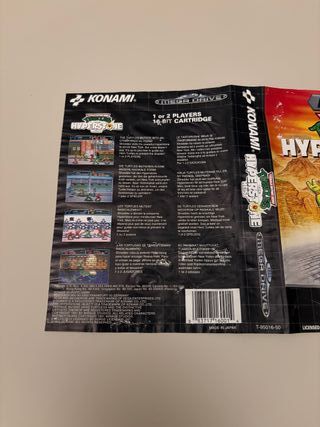 turtles the hyperstone heist Sega Mega drive eur