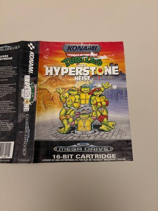 turtles the hyperstone heist Sega Mega drive eur