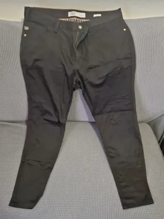 Pantalón de vestir Zara Negro Hombre Talla w34 ES4