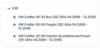 2 Brazos Cortos Espejo Mercedes y VW Eléctrico