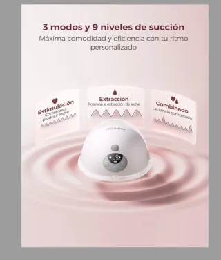 Sacaleches Eléctrico Momcozy M5 + Bolsas regalo