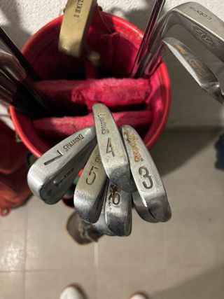 Set de palos de golf vintage