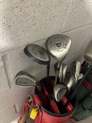 Set de palos de golf vintage