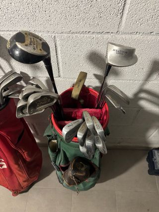 Set de palos de golf vintage