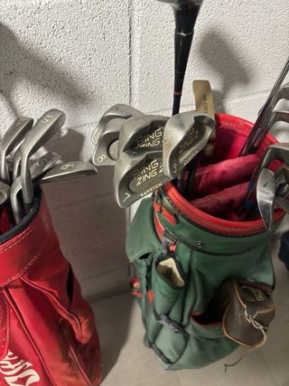 Set de palos de golf vintage