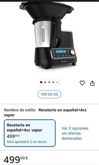 Moulinex ClickChef HF4SPR30 Robot Cocina