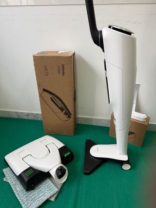 Folletto VK7s senza fili + lavapavimenti garanzia