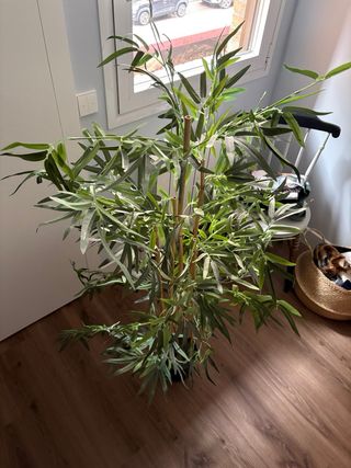 Planta de Bambú Artificial Decorativa
