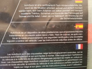 Cadenas para nieve textiles