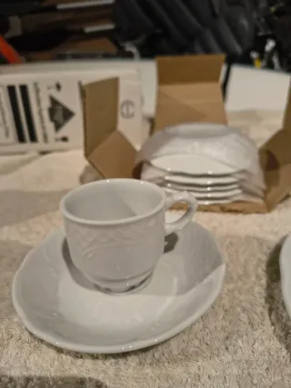 Juego de café Bidasoa de porcelana