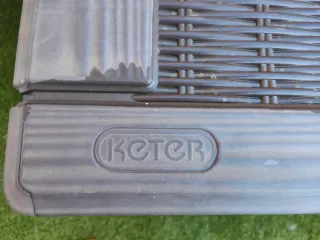 Arcón de jardín resina grafito