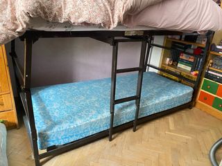 Litera plegable metal 90x190