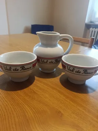 Set 2 tazze e brocca Val de Rance per sidro