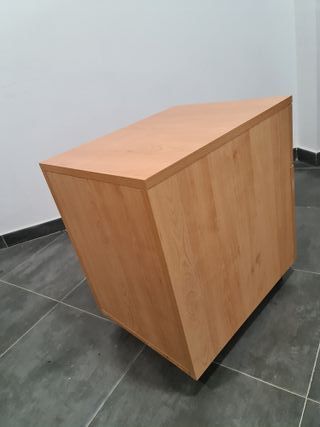 Cajonera de oficina madera y metal