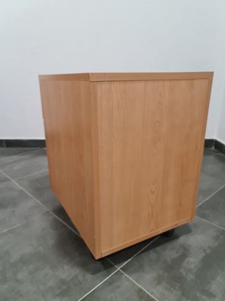 Cajonera de oficina madera y metal