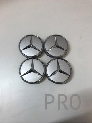 Juego tapas llanta mercedes