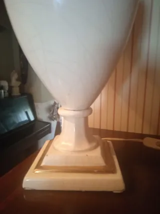 Lámpara de mesa cerámica Peralta