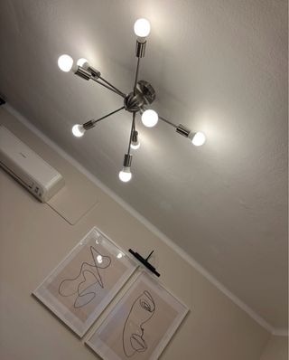 Lámpara de techo,2 meses de uso.