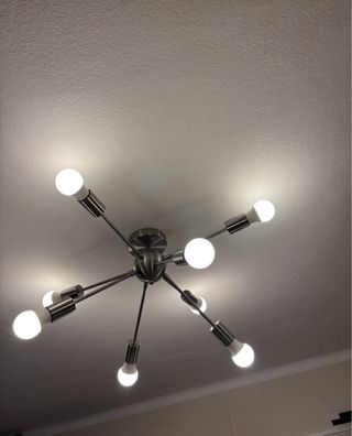 Lámpara de techo,2 meses de uso.