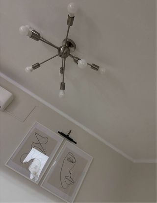 Lámpara de techo,2 meses de uso.