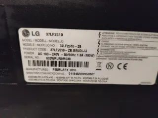 TV LG 37 LCD Full HD TDT