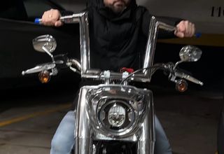 Manillar Cuelgamonos 12” Harley Softail 1,25”