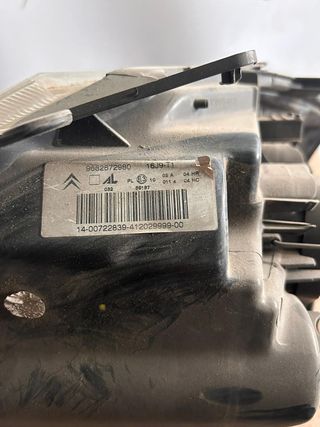 Faro Delantero Citroen C3 2005