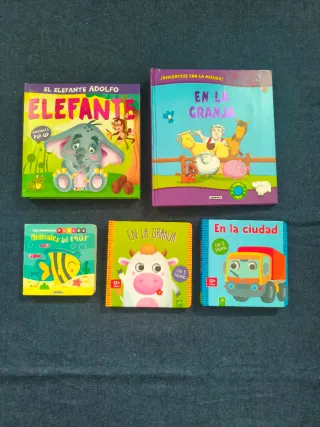 Lote de 5 libri per bambini.