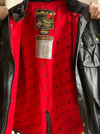 Chaqueta de Moto Negra