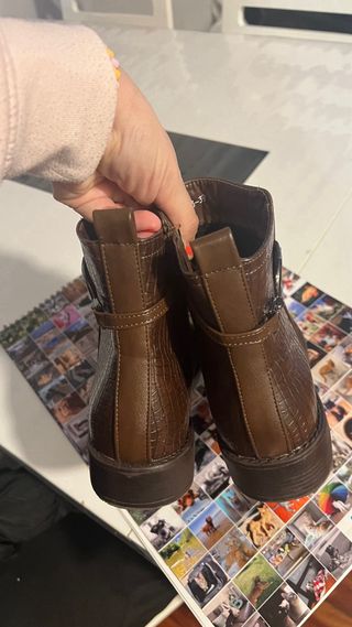 Botines marrones talla 39