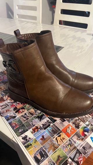 Botines marrones talla 39